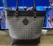 Canvas ladies handbag