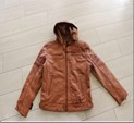 Male Cow Tan (Brown) Nacked Jacket: 2X-Large